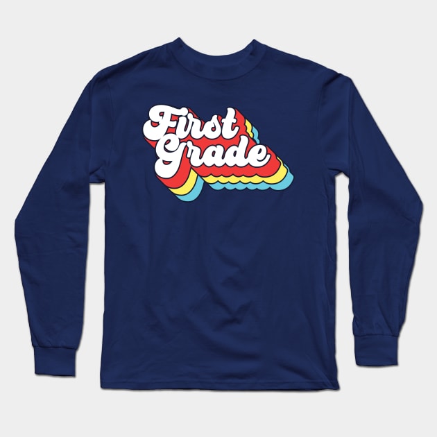 First Grade Long Sleeve T-Shirt by Bacon Loves Tomato